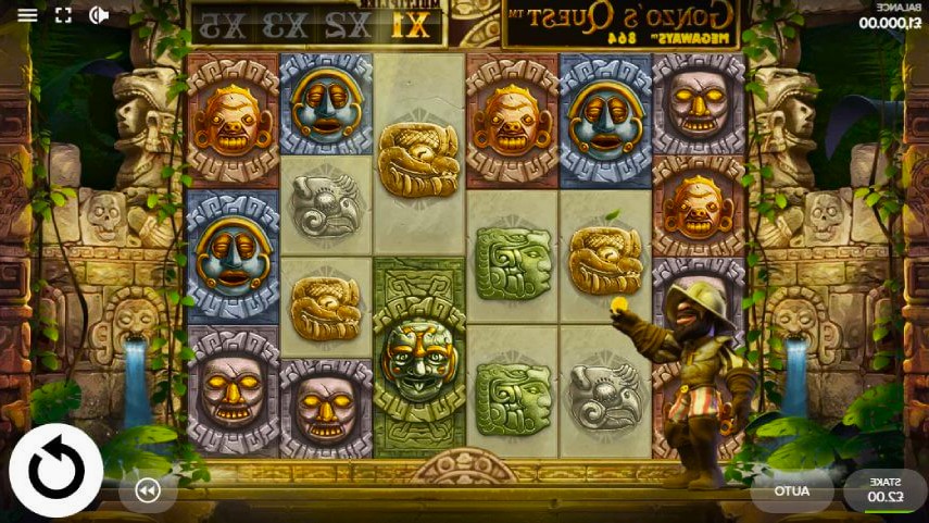 Gonzo Quest Slot Gameplay